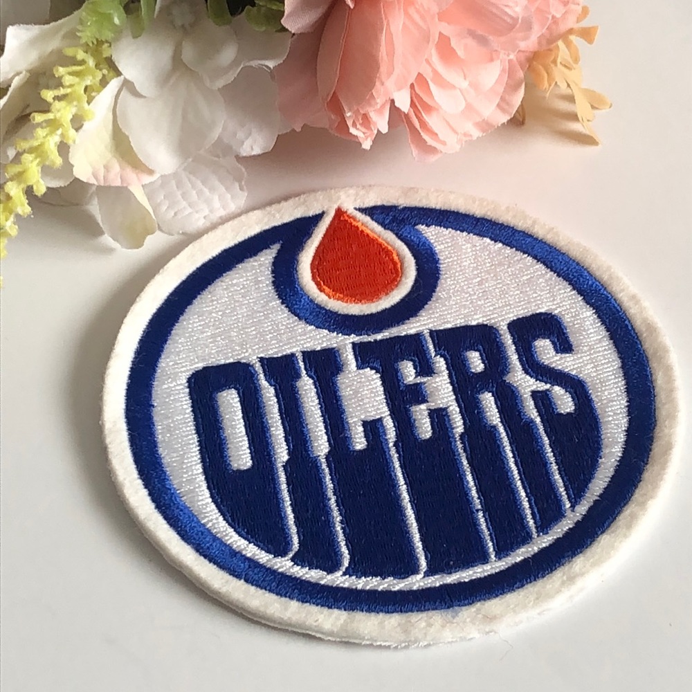 Edmonton OILERS Patch VINTAGE EDMONTON OILERS JERSEY PATCH 80s